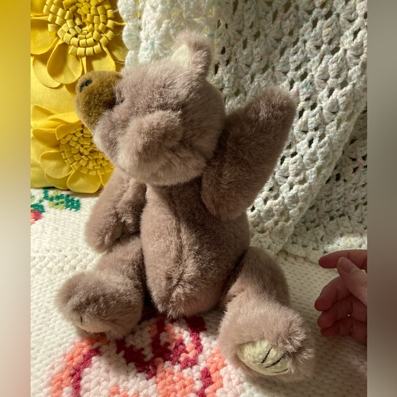 Vintage Jointed Plush Teddy Bear - Eclectic Cottagecore - Picture 5 of 16